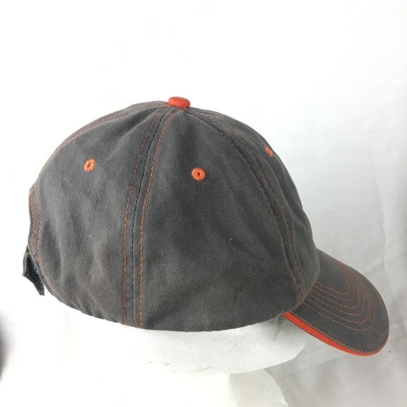 Whataburger Employee Hat Embroidered Logo Fast Food Restaurant Brand Crew Gray - Picture 2 of 7